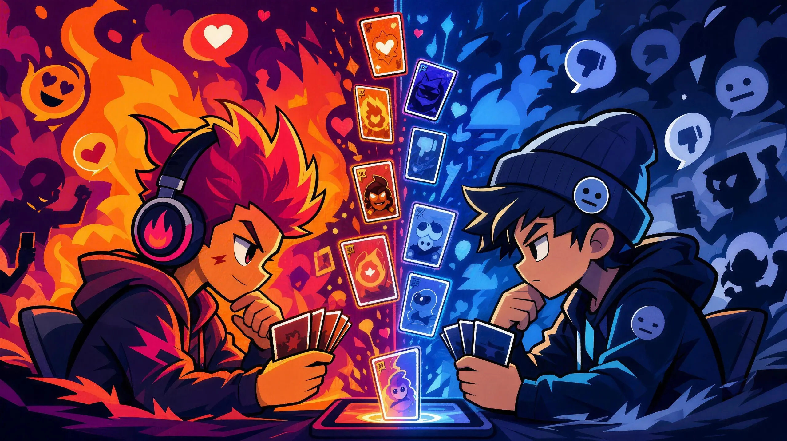 The Feed — 1v1 card duel